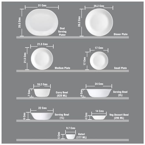 Vitrelle 6 Piece Soup (6PC 18oz Bowls)
