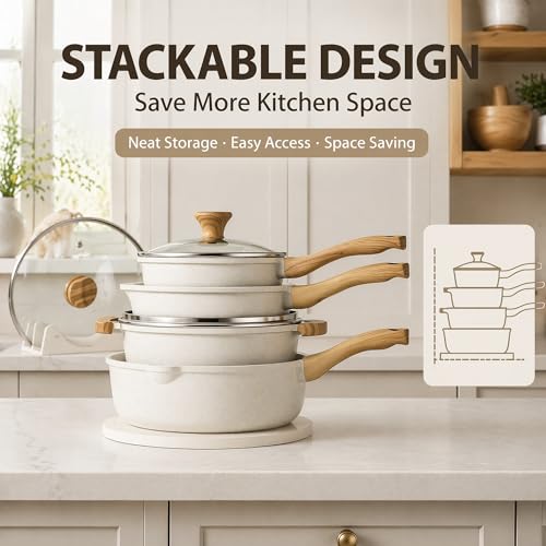 Nonstick Ceramic Cookware Set
