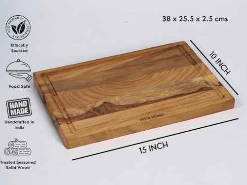 Wooden Edge Grain Cutting Board