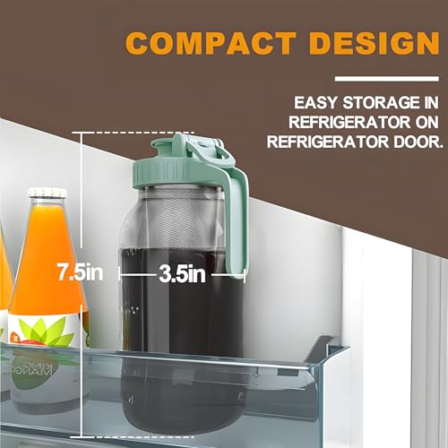 Cold Brew Coffee Maker (32 Ounces / Green)