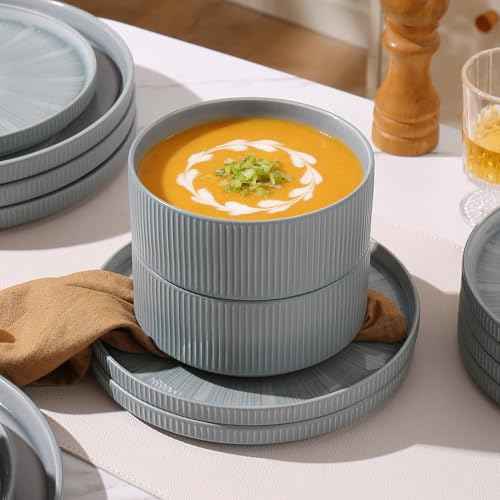 Stoneware Dinnerware Sets for 6