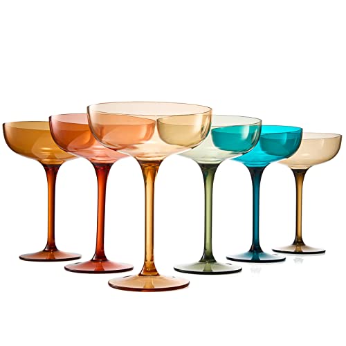Plastic Acrylic Shatterproof Martini (6 Count)