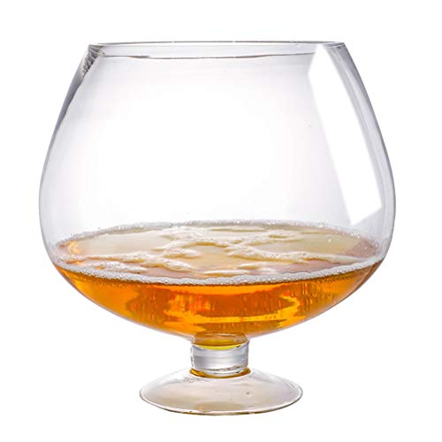 2000ml To 12000ml Super Big Crystal Glass Brandy Glasses Drink Snifters Bar Wine Surprised Drinkware