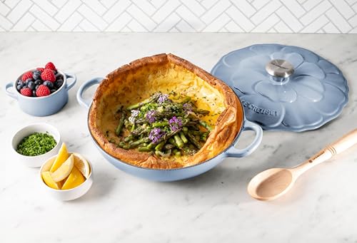 Enameled Cast Iron Petal Braiser