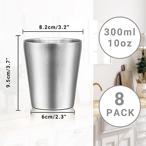 Insulated Stainless Cup (classic straight / 10oz,8pcs)