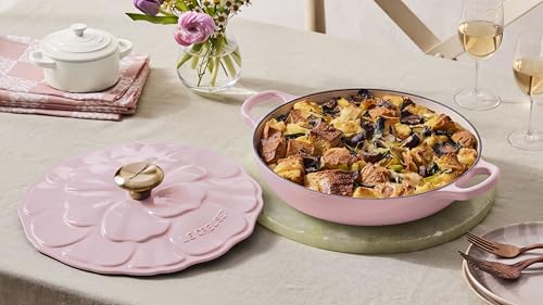 Enameled Cast Iron Petal Braiser