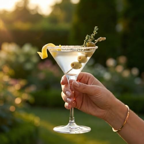 Voglia Nude 5 Ounce Martini Glasses (12 Count)