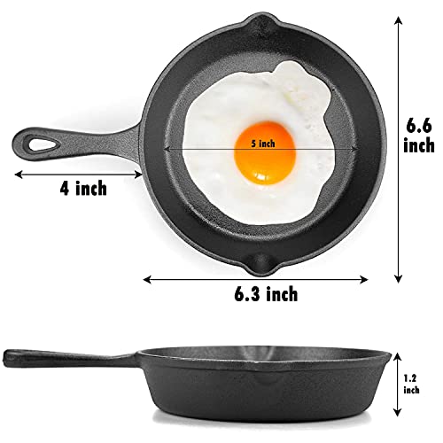 6 Inch Cast Iron Skillet