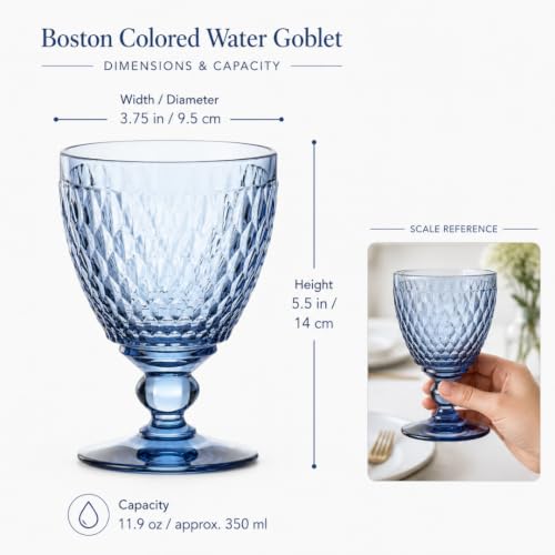 Boston Water Goblet (4 Count)