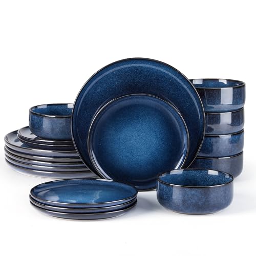 18 Piece Plates and Bowls Set (18 Count)