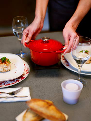 Enameled Cast Iron Mini Cocotte with Lid