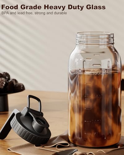 64 oz Cold Brew Coffee Maker (64oz - Black)