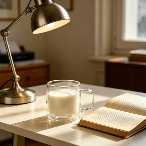 10oz Glass Coffee Mugs (10oz(4 pack))