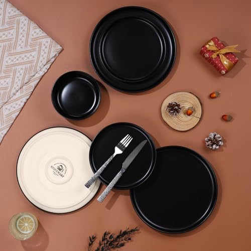 Stoneware Dinnerware Sets for 4