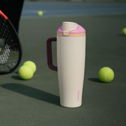 FreeSip Tumbler Stainless Steel Water Bottle 40 oz Dreamy Field (Dreamy Field / 40 Ounces)