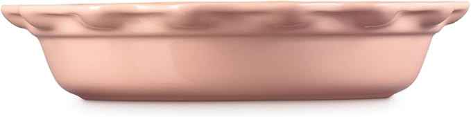 Le Creuset Stoneware Heritage Pie Dish, 9", Peche