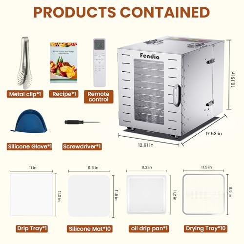 Food Dehydrator for Jerky (10 Count)