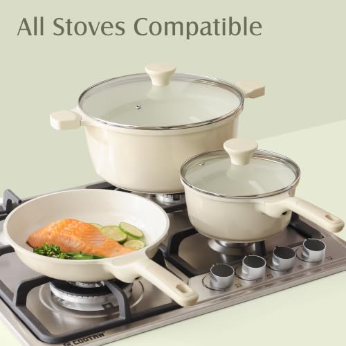 23 PCS Nonstick Ceramic Cookware Set