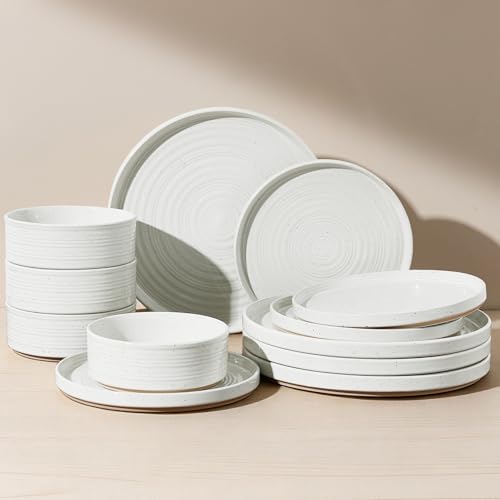 Stoneware Dinnerware Sets (12 Count)