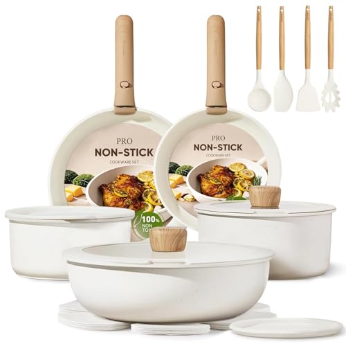 19pcs Pots and Pans Set Non Stick