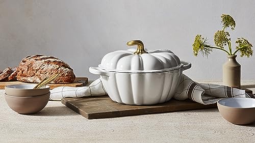 Enameled Cast Iron Signature Pumpkin Cocotte