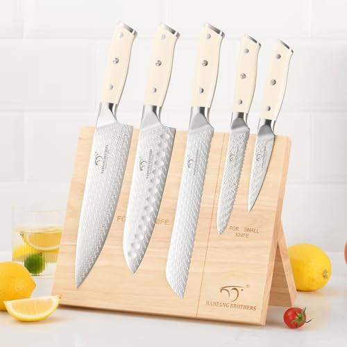 6 Piece Damascus VG10 Knife Set w