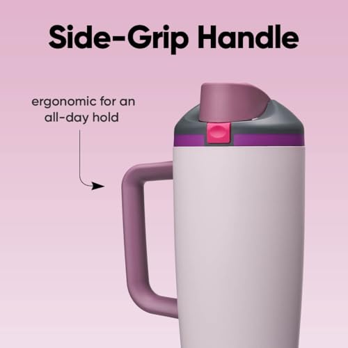 FreeSip Tumbler Stainless Steel Water Bottle 40 oz Dreamy Field (Dreamy Field / 40 Ounces)