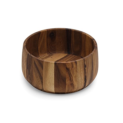 Acacia Wood Salad Bowl (12.5" Tulip Salad Bowl)