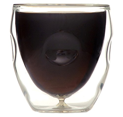 Moderna Artisan Series Double Wall 2 oz Beverage & Espresso Shot Glasses (2 Ounces)