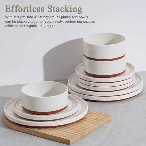 24 Pieces Porcelain Dinnerware Sets