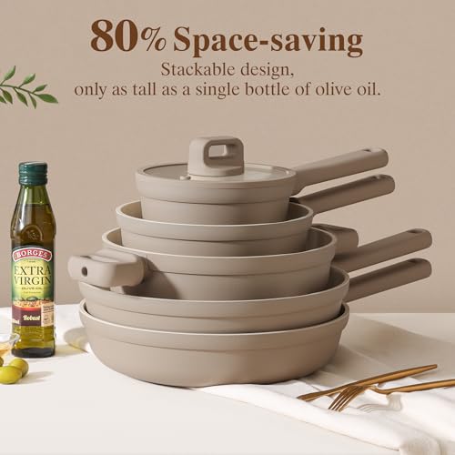 Ceramic Pots and Pans Set Nonstick