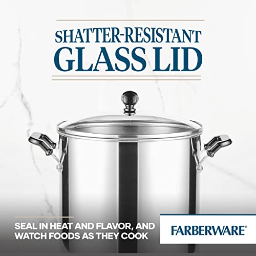 Classic Series 11 Quart Stockpot with Glass Lid