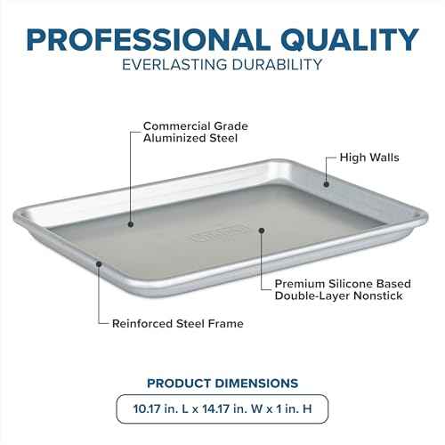 Premium 13 Inch Nonstick Baking Sheet Pan