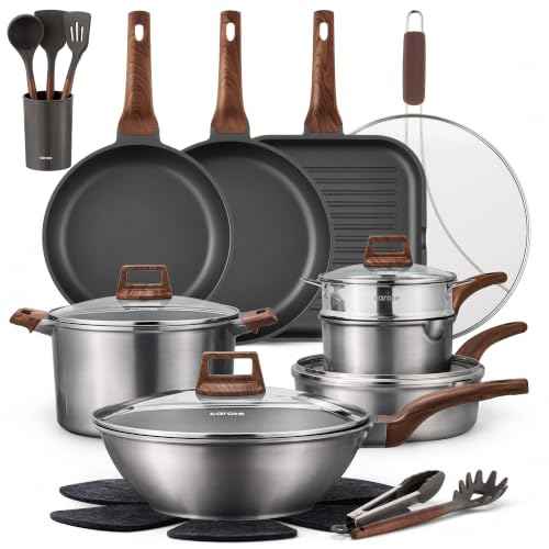 26pcs Pots and Pan Set Nonstick