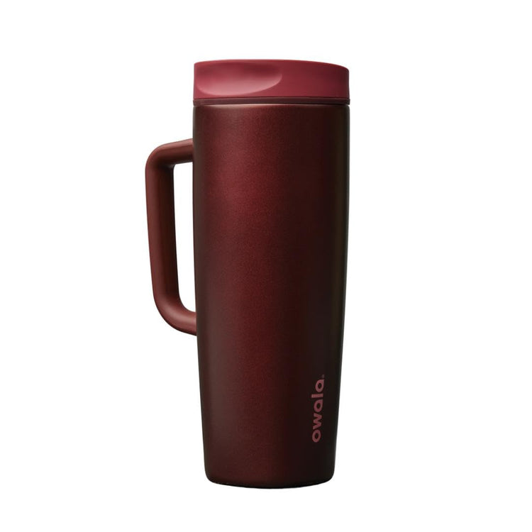 SmoothSip Slider Stainless Steel Insulated Travel Mug with Handle