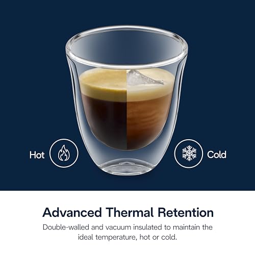 America 5513296651 Essential Collection Double Walled Thermo Espresso Glasses (s/6 espresso glasses)