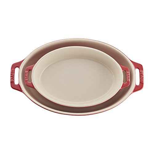 Ceramic Oval Baking Dish Set (2 Count)