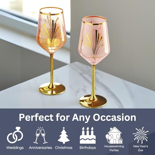 Gatsby Roaring 1920s Wine Glasses