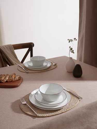 Saturn Stoneware Dinnerware Sets for 4 (12 Count)
