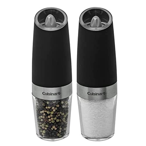 Gravity Salt and Pepper Grinder Set (8"x2")
