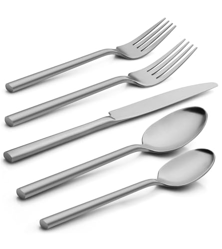 Potter 40 Piece Forged Silverware Set (10 Count)