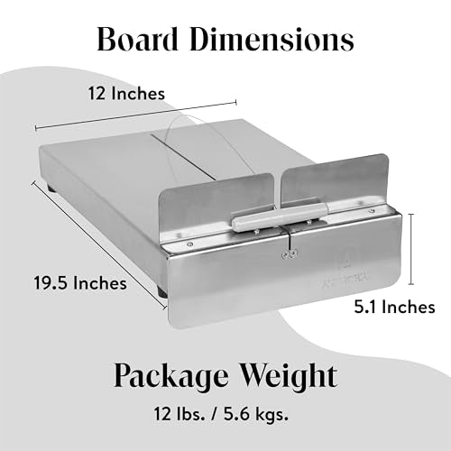 Large 19.5" X 12" Commercial Grade Cheese Cutting (Large)