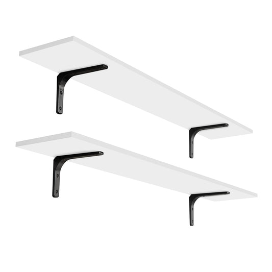 Long Wall Shelves (2 Count)