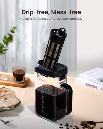 Cold Brew Coffee Maker (Black / 40 oz)
