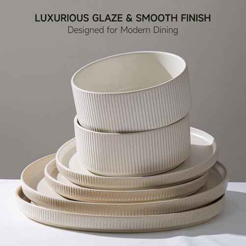 Stoneware Dinnerware Sets for 4 (12 Count)