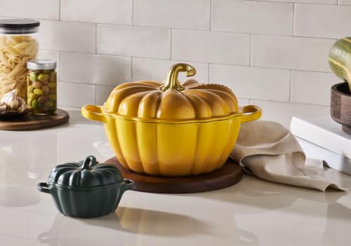 Enameled Cast Iron Signature Pumpkin Cocotte