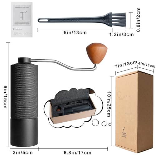 Manual Coffee Grinder (Style A-Black)