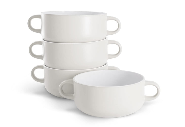 Soup Crocks Ceramic Bowls (4 Count)
