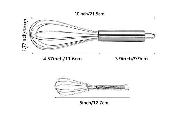 10 inch Stainless Steel Whisk