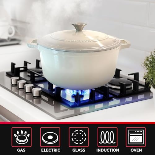4.5 QT Enameled Cast Iron Dutch Oven